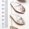 Sea Shell Hand Crafted Leaf Shape 14 Beads (15 x 45mm) - Natural